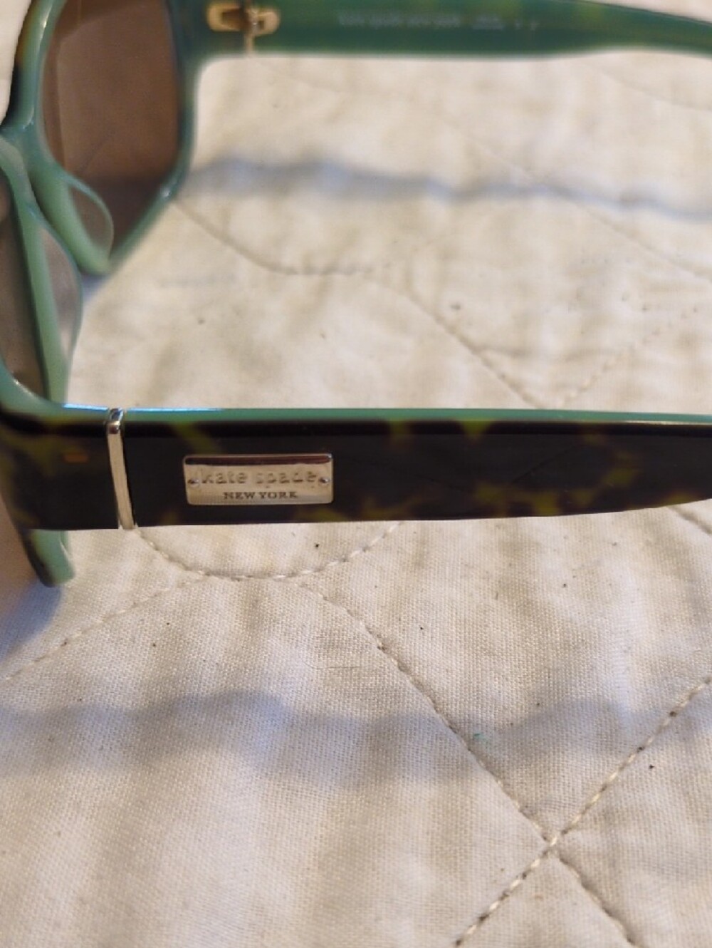 kate spade Hello Sunshine Brown Tortoiseshell Oversized Sunglasses - Picture 2 of 6